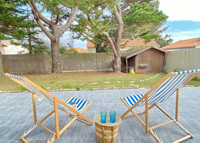 Casa vacanze Maison Rénovée: 300m De La Mer, Terrasse, Jardin, Wifi, Animaux Ok - Fr-1-231-281 Brétignolles-sur-Mer